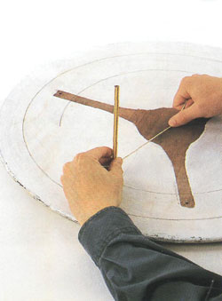 Výroba mozaiky stolové dosky