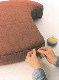 Изготовление подушки-сиденья
