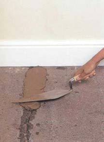 Мелкие дефекты бетонного пола